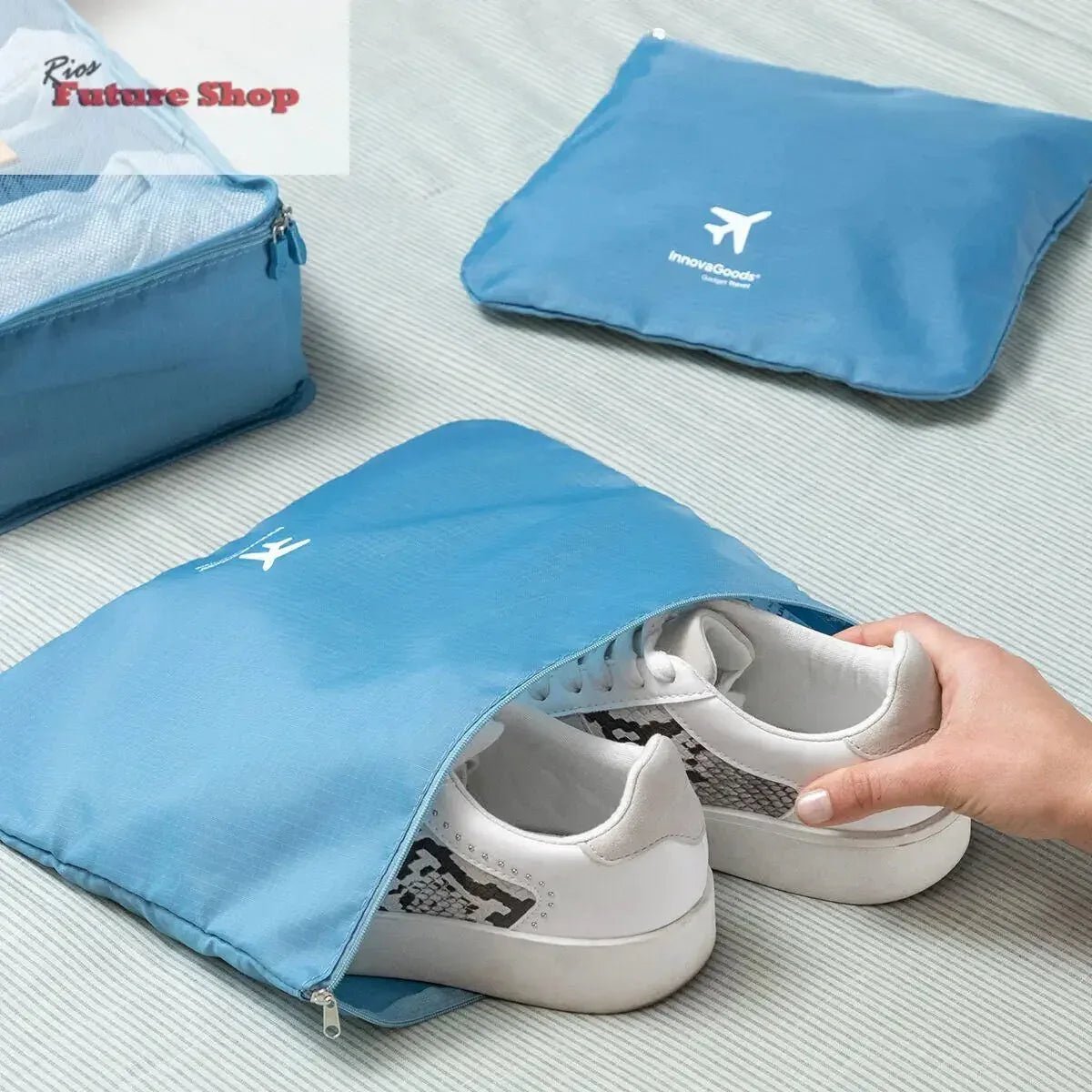 Set de Bolsas Organizadoras para Maletas Luggan InnovaGoods 6 Piezas - Rios Future Shop
