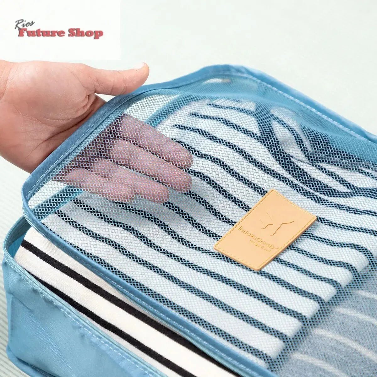 Set de Bolsas Organizadoras para Maletas Luggan InnovaGoods 6 Piezas - Rios Future Shop