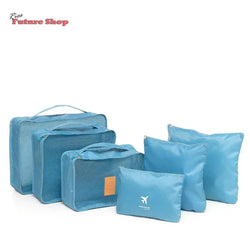 Set de Bolsas Organizadoras para Maletas Luggan InnovaGoods 6 Piezas - Rios Future Shop