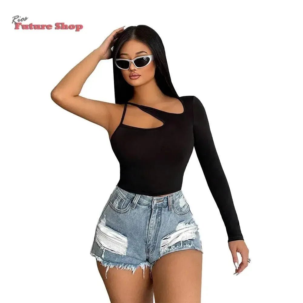Sexy off-the-shoulder hanging Top - Rios Future Shop
