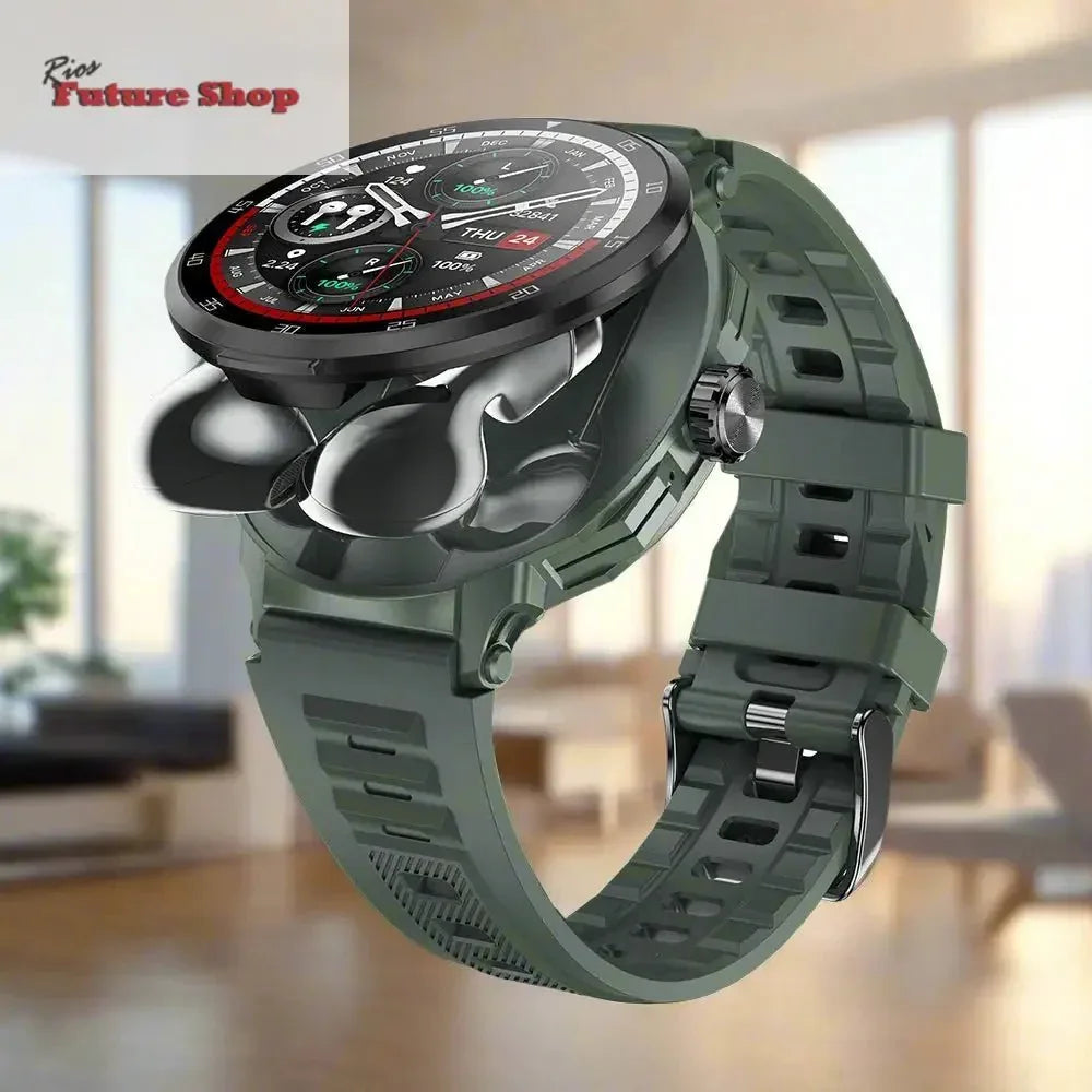 Smart Watch 2 In 1 With Earbuds - Rios Future Shop