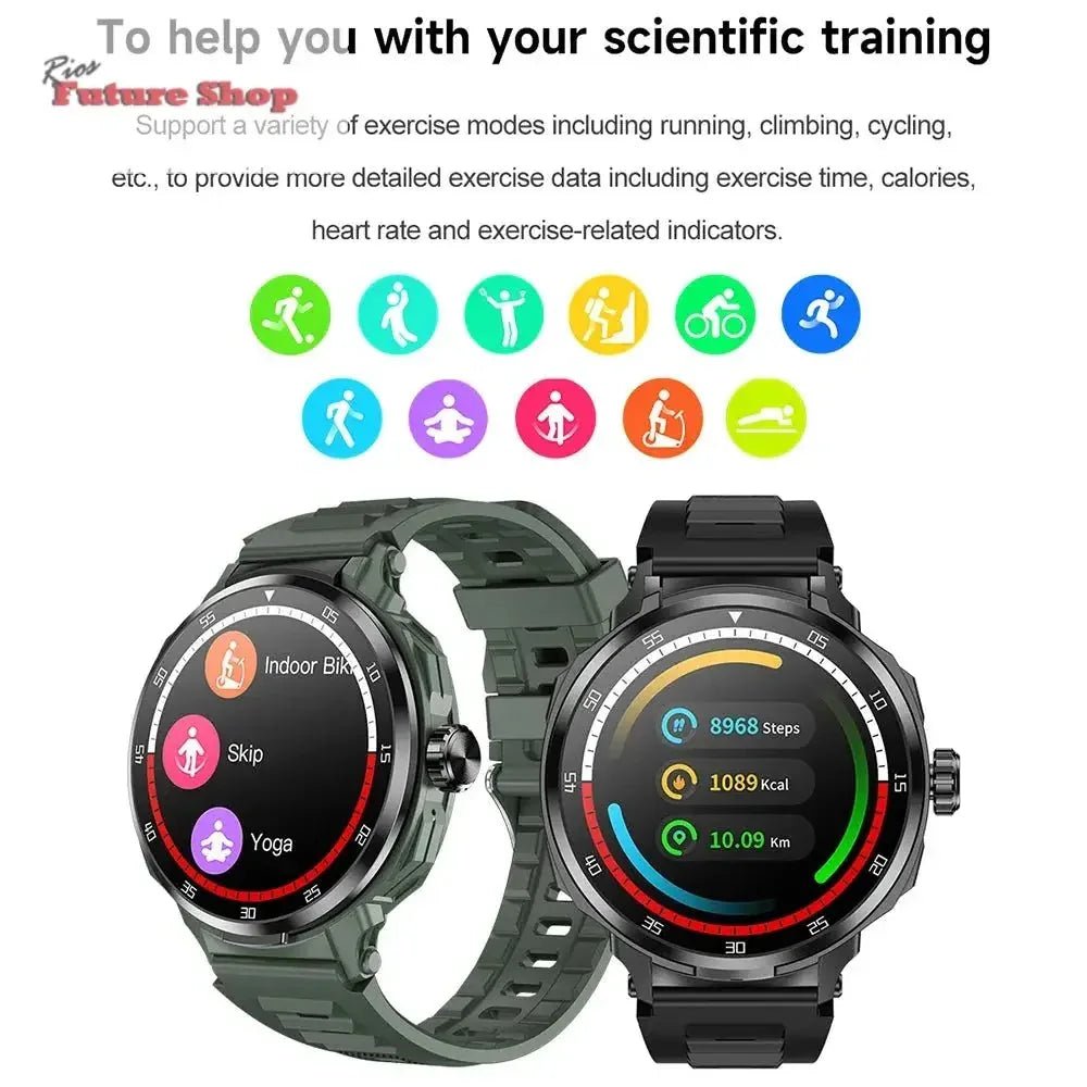 Smart Watch 2 In 1 With Earbuds - Rios Future Shop