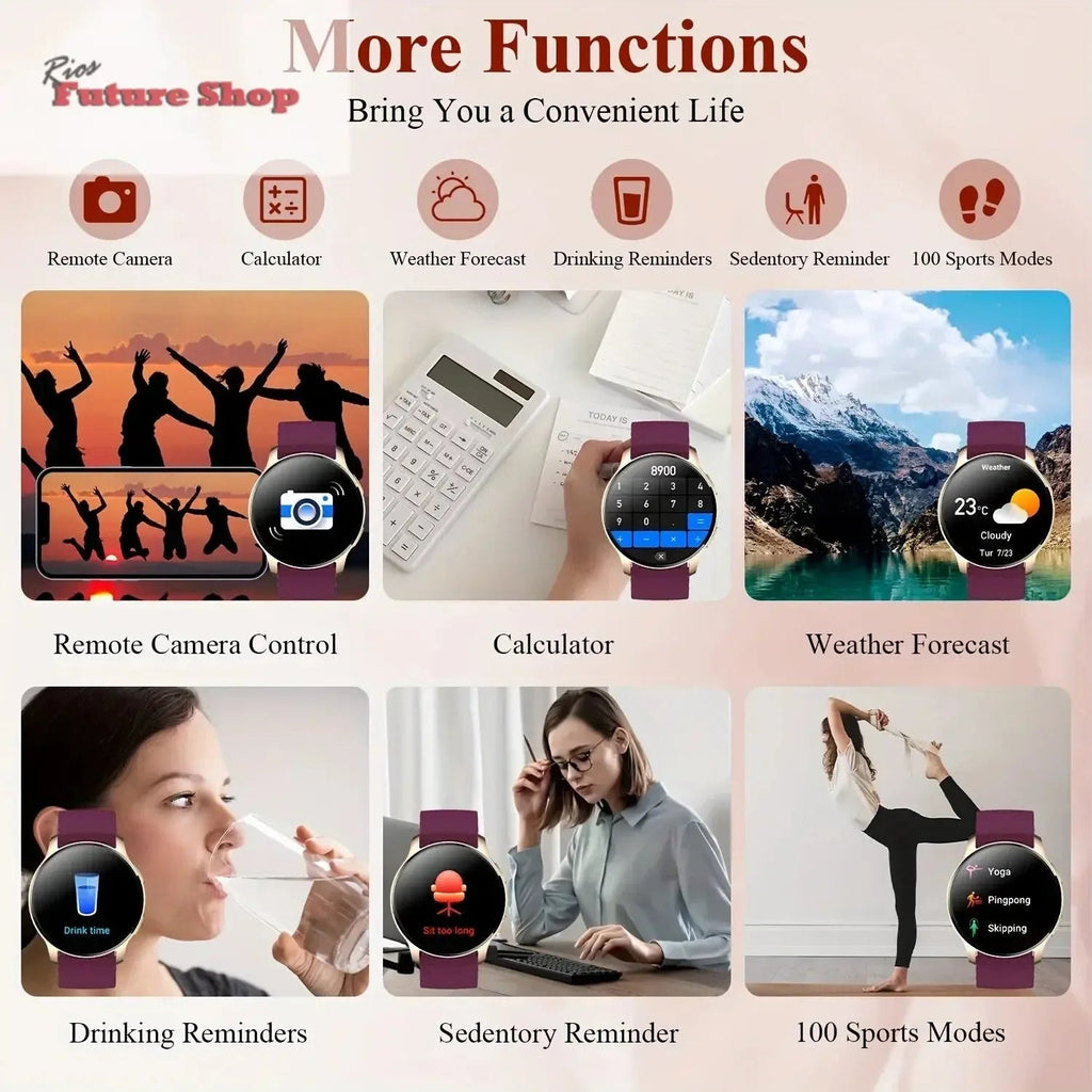 Smart Watch, + Gift for Men and Women - Rios Future Shop