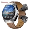 Smart Watch Leather Band with Earbuds 2 in 1 - Rios Future Shop