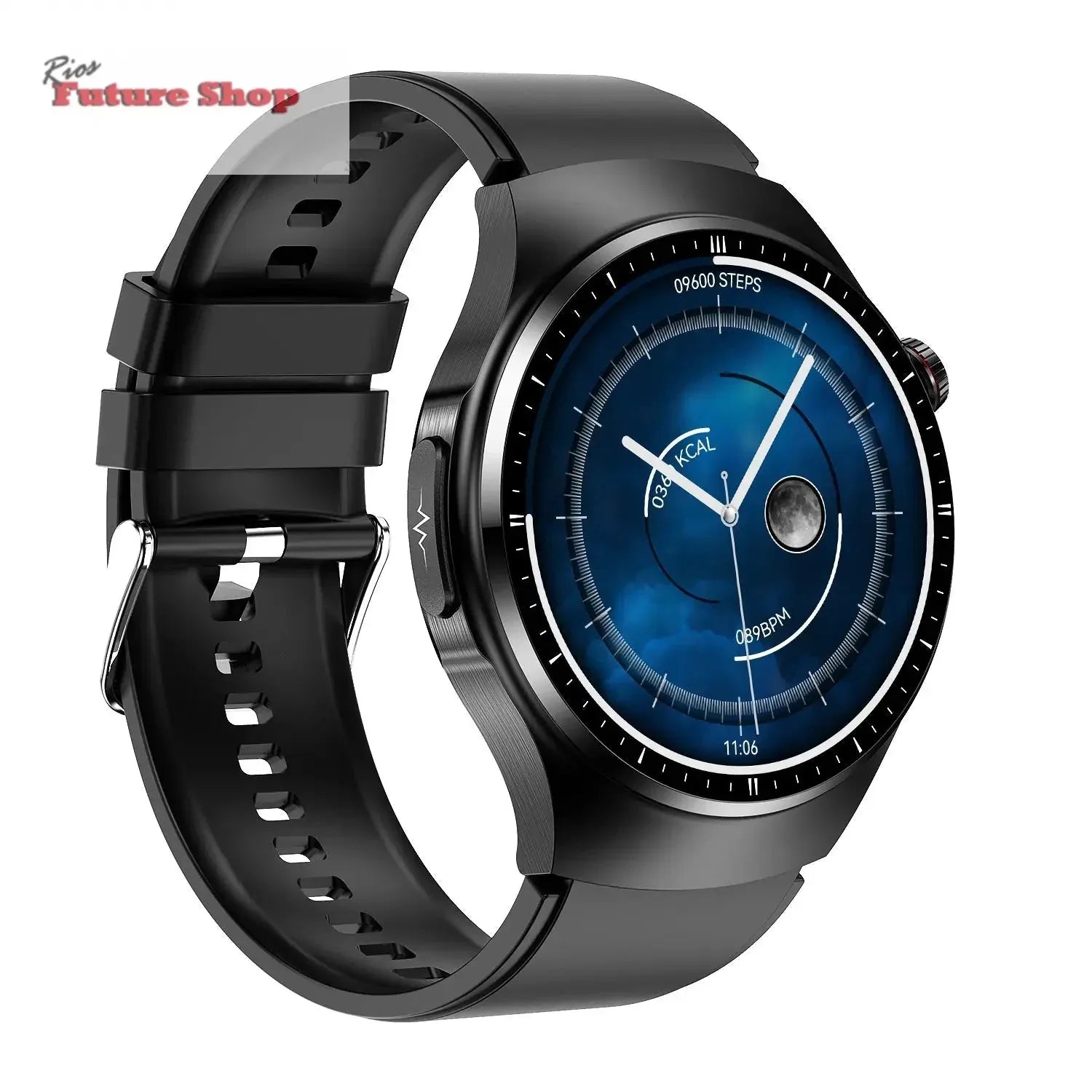 Smart Watch TK25 Bluetooth Call Blood Glucose Uric Acid Blood Lipids Electrocardiogram Body Fat Heart Rate Blood Oxygen Blood Pressure - Rios Future Shop