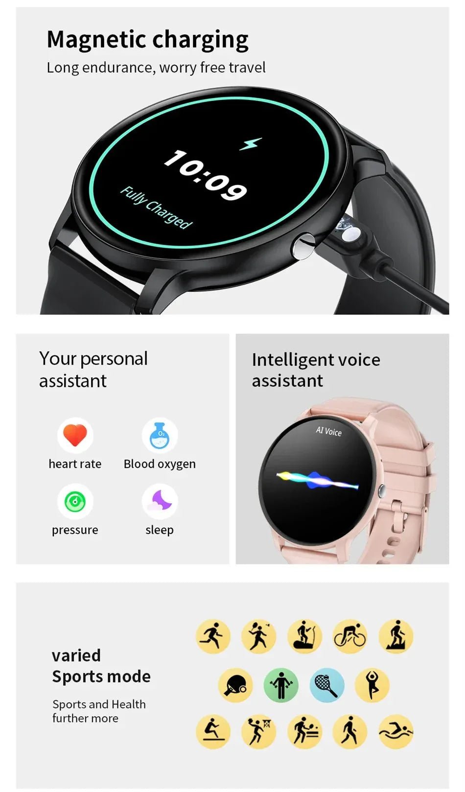 Smart Watch Women 2025 -Rios Future Shop - Rios Future Shop