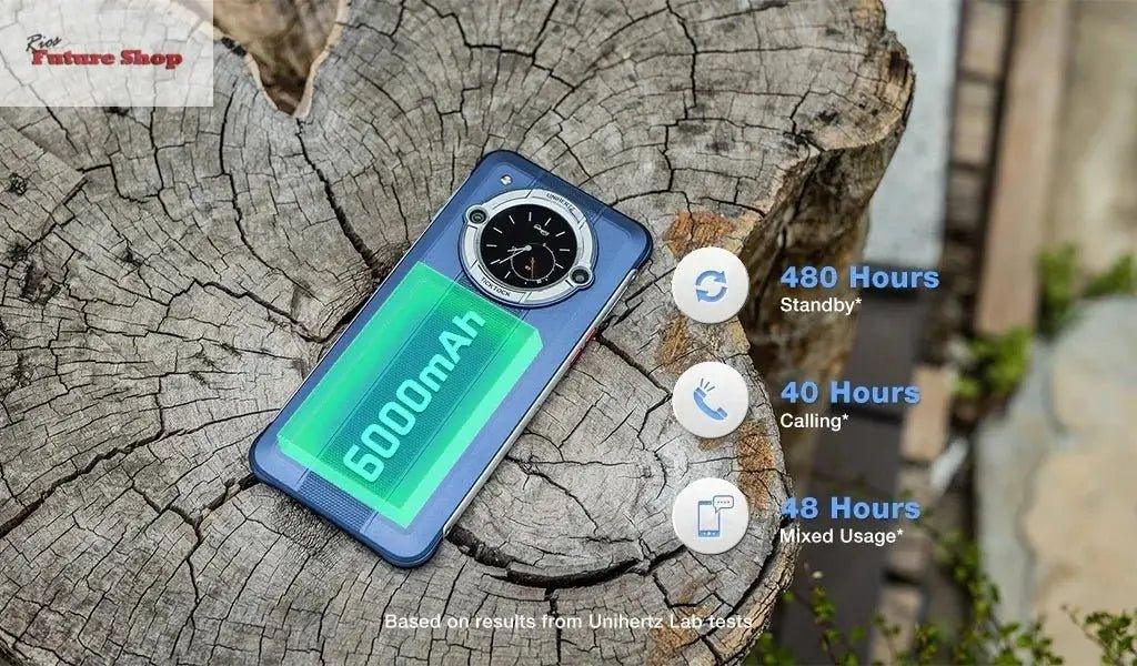 Smartphone Android 12 Unlock 4GB 64GB 20W Fast Charging Dual Screen - Rios Future Shop
