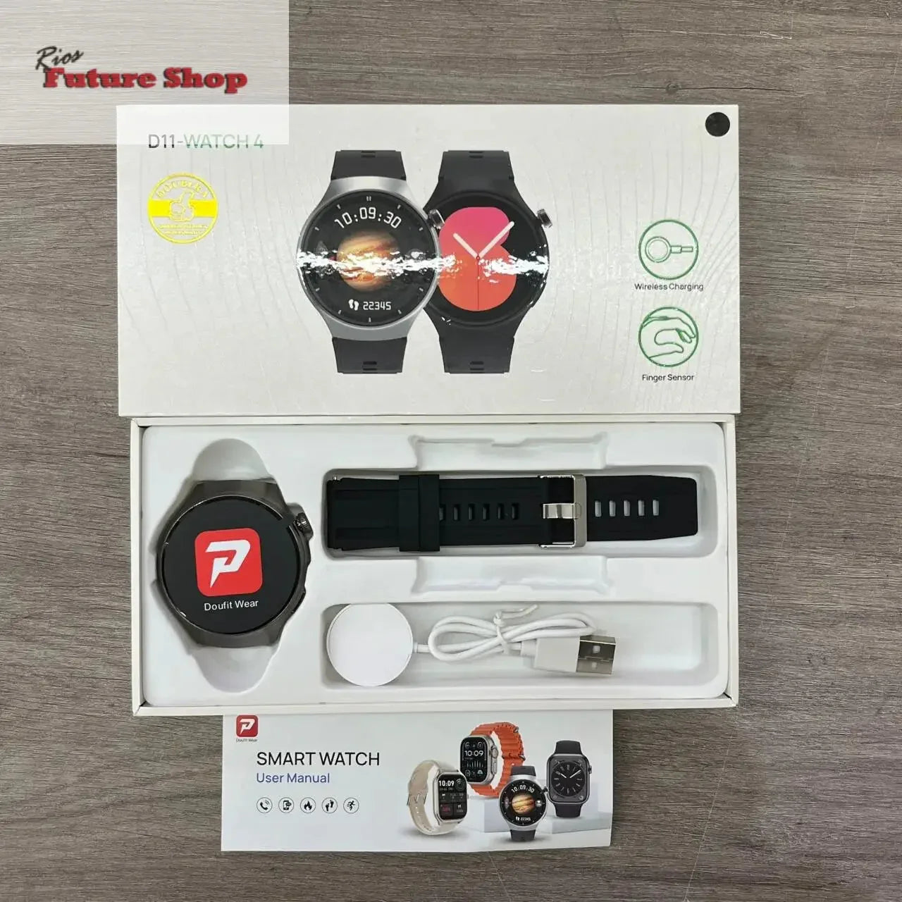 Smartwatch D11 WACTH 4 - Rios Future Shop