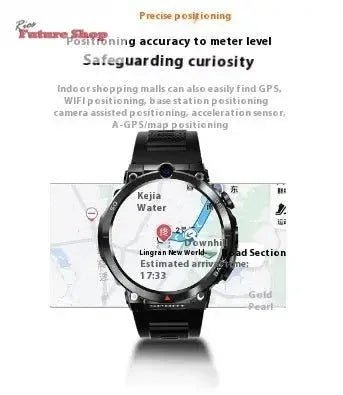 Smartwatch multifuncional com câmeras duplas - Rios Future Shop
