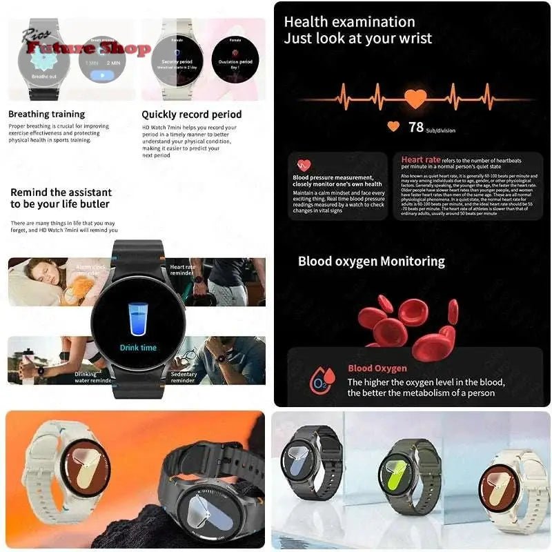 Smartwatch New For Samsung Galaxy Watch 7 2025 DSersUSA