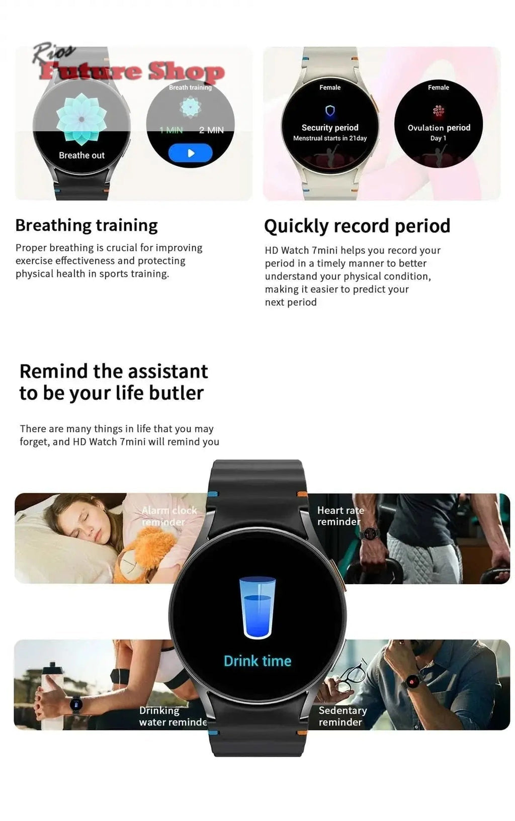 Smartwatch New For Samsung Galaxy Watch 7 2025 DSersUSA