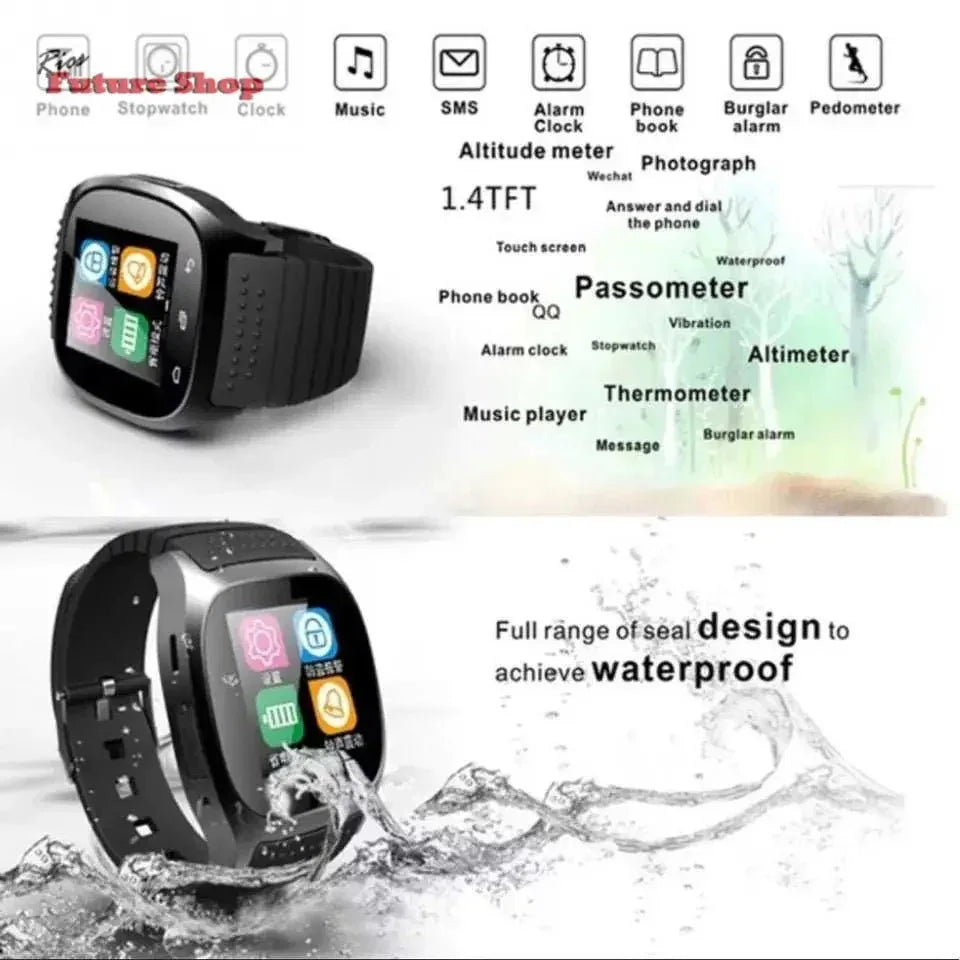 Smartwatch T8 Bluetooth Com Câmera Suporte SIM - Rios Future Shop