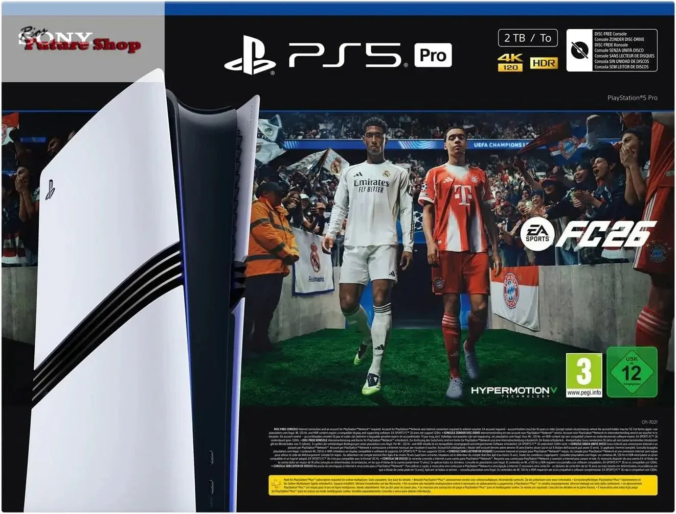 Sony Consola PlayStation5 Pro Bundle EA FC26 - Rios Future Shop