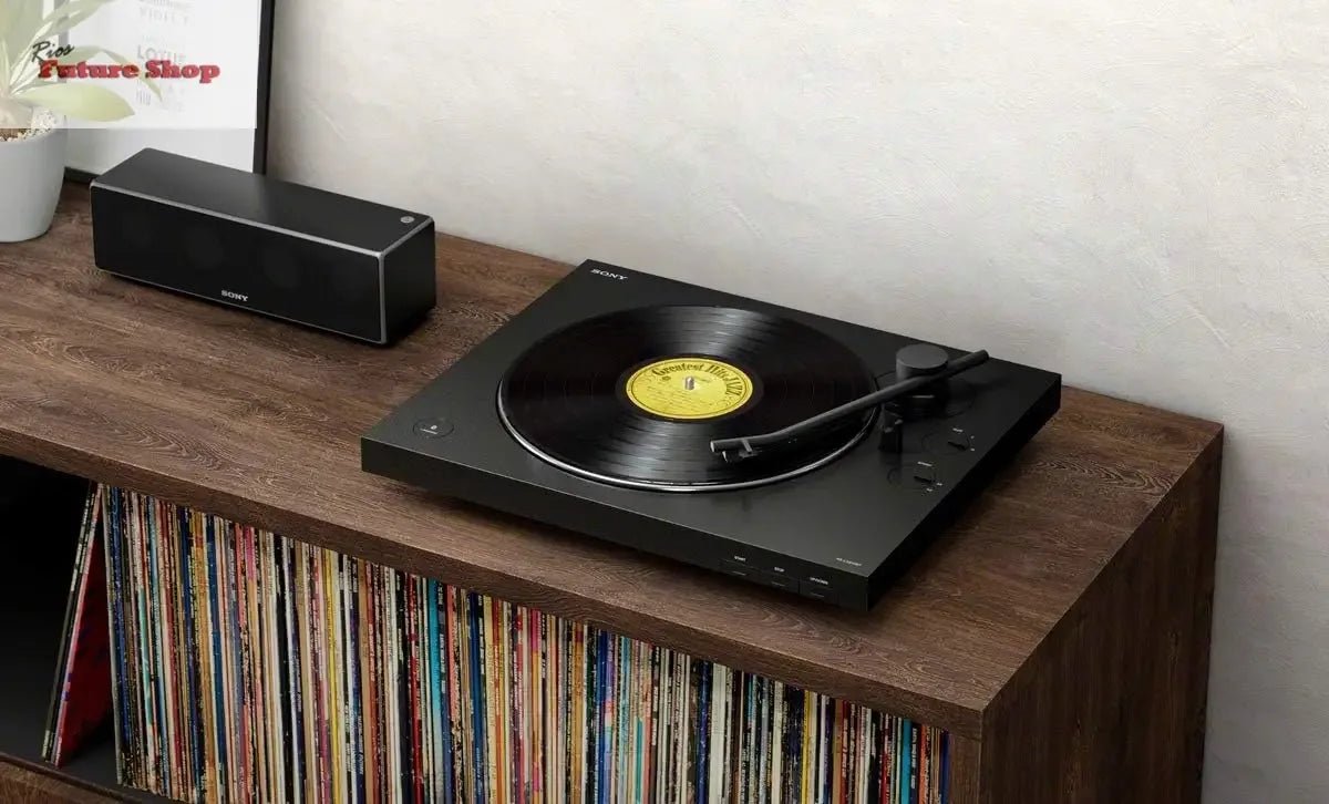 Sony PS-LX310BT Gira-discos (conectividade Bluetooth, suporta saídas de linha e fono) preto - Rios Future Shop