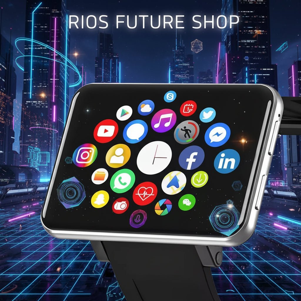 Sports Watch DM100 2.86' 4G - Rios Future ShopSmartwatch3:-3DM100;191288010:-1Black 1+16G