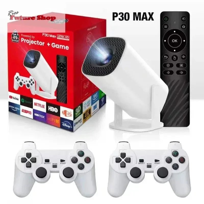 Square P30max High Definition 4K Gaming Projector Clear and Smooth - Rios Future Shop