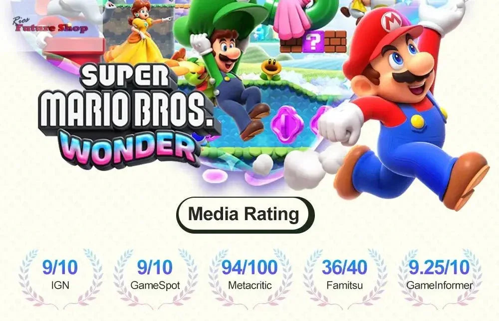 Super Mario Bros. Wonder Nintendo Switch Game - Rios Future Shop