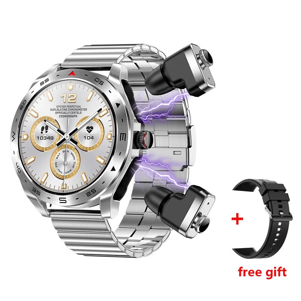 T95 Smart Watch With Earbuds TWS 2 in 1 - Rios Future Shopsmartwatches191288010:-11Black Leather