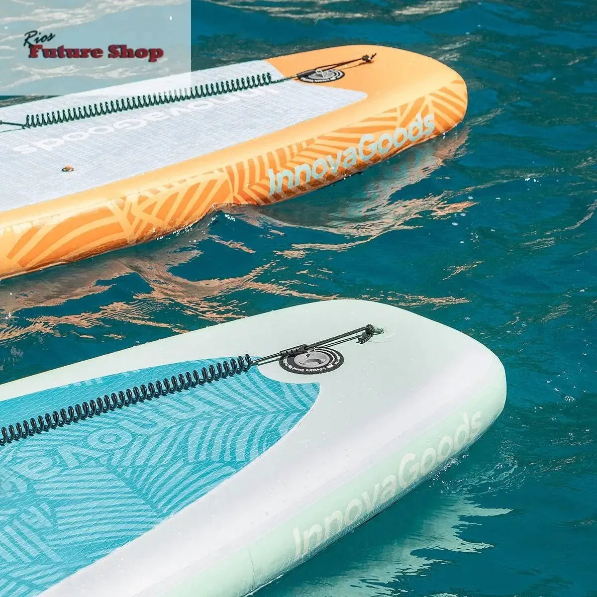 Tabla de Paddle Surf Hinchable 2 en 1 con Asiento y Accesorios Siros InnovaGoods 10'5" 320 cm - Rios Future Shop