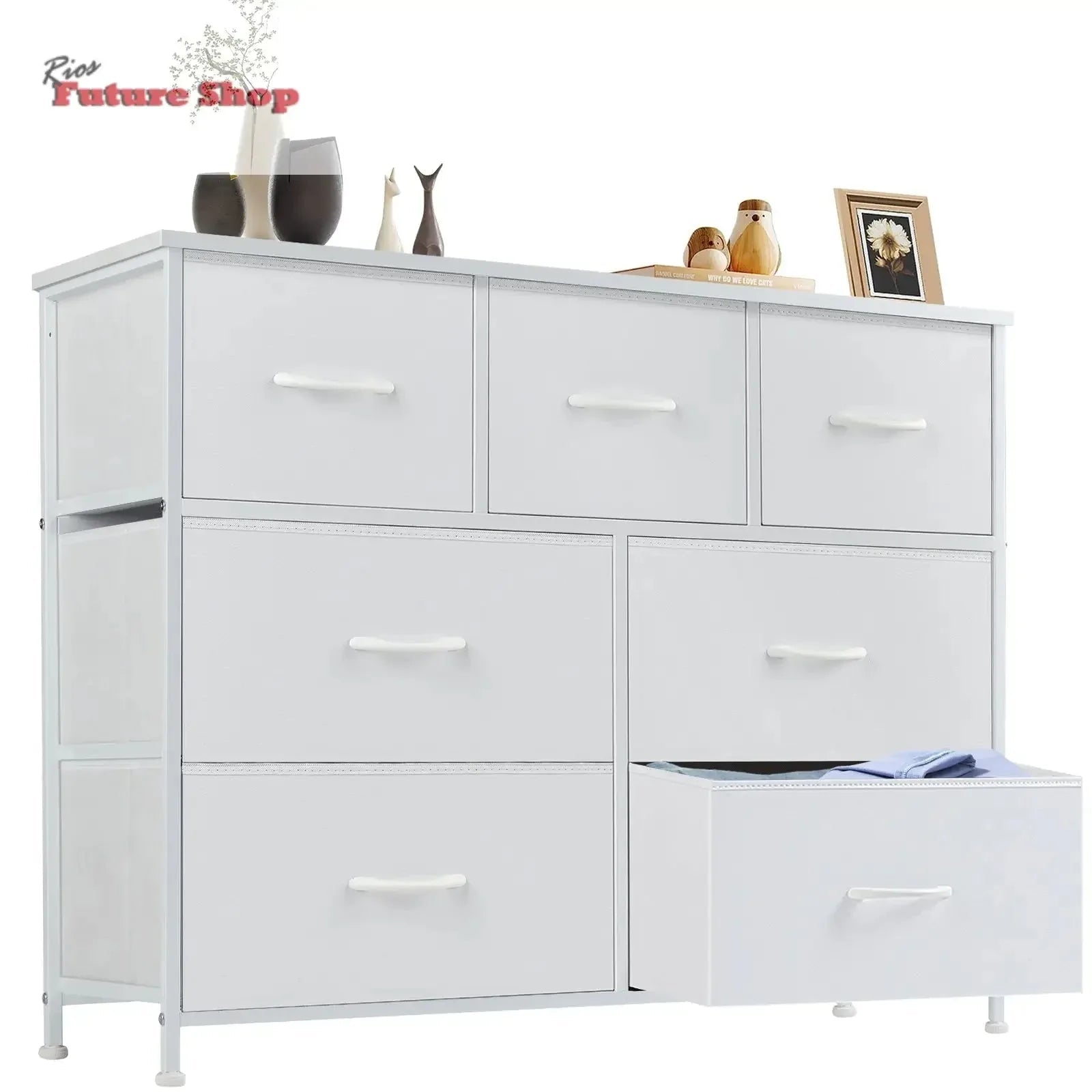 Tall Dressing Table Cloth Storage Tower - Rios Future Shop