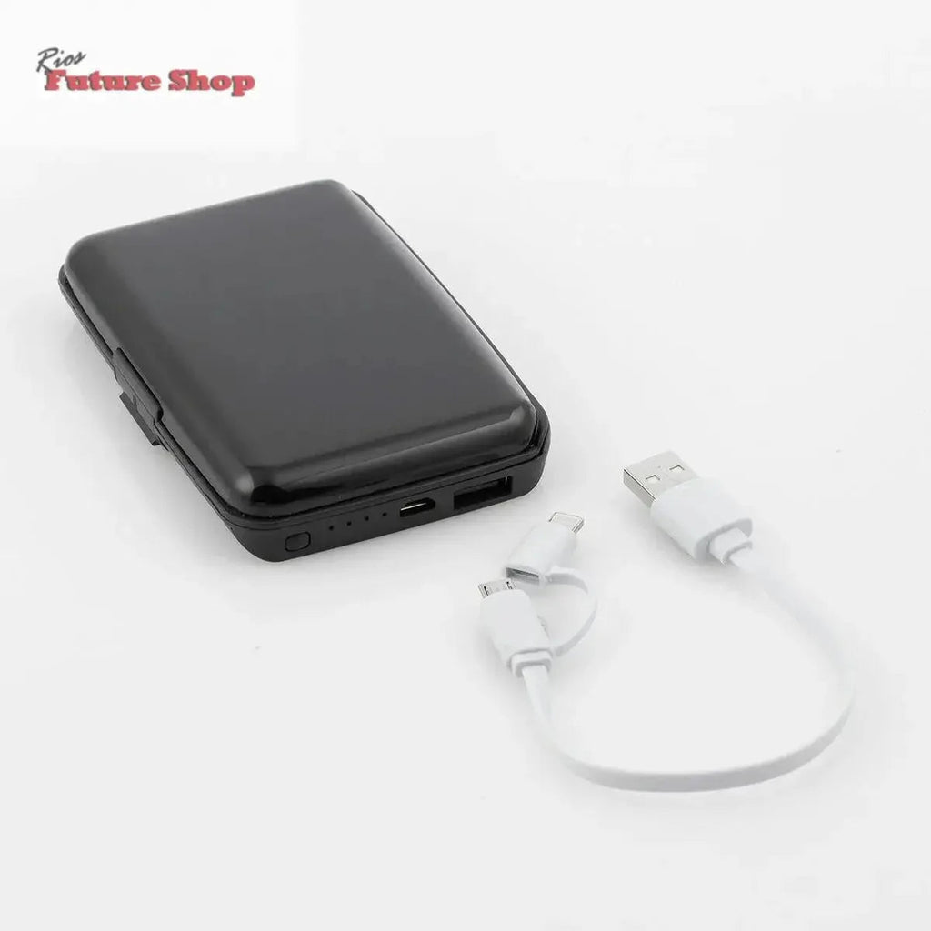 Tarjetero con Bloqueo RFID y Power Bank Sbanket InnovaGoods - Rios Future Shop