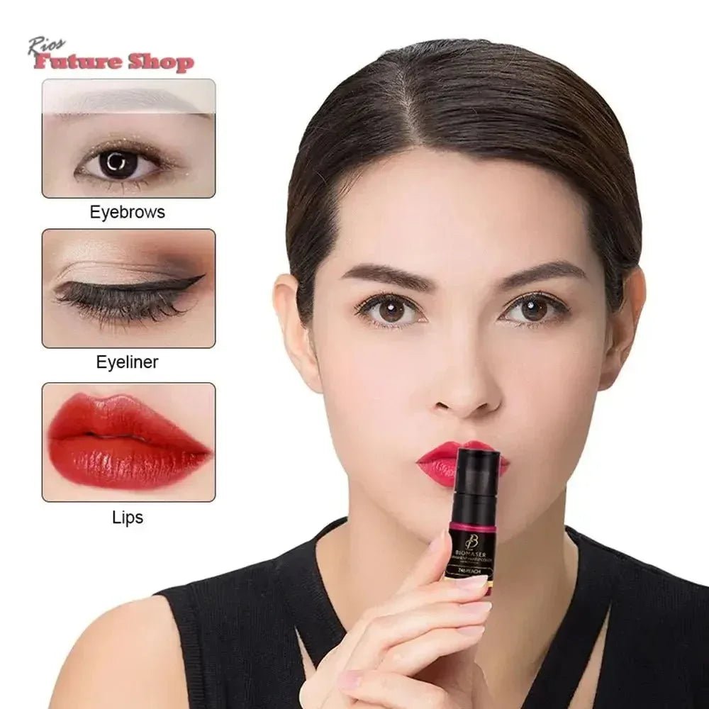 Tattoo Ink Professional Semi Permanent Makeup Paint Microblading Pigment Eyebrow/Eyeliner/Lip Pigmento Tattoo Supplies - Rios Future Shop
