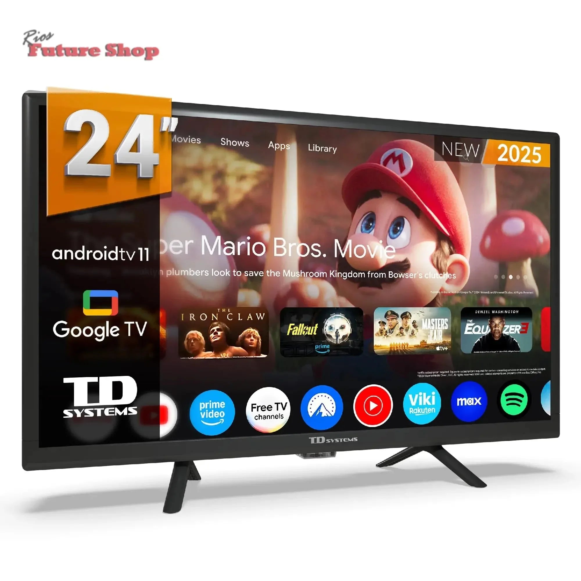 TD Systems 32" Smart HD TV - Android 14, 3-Year Warranty, Stunning Picture Quality - PRIME32C21GZ - Rios Future Shop