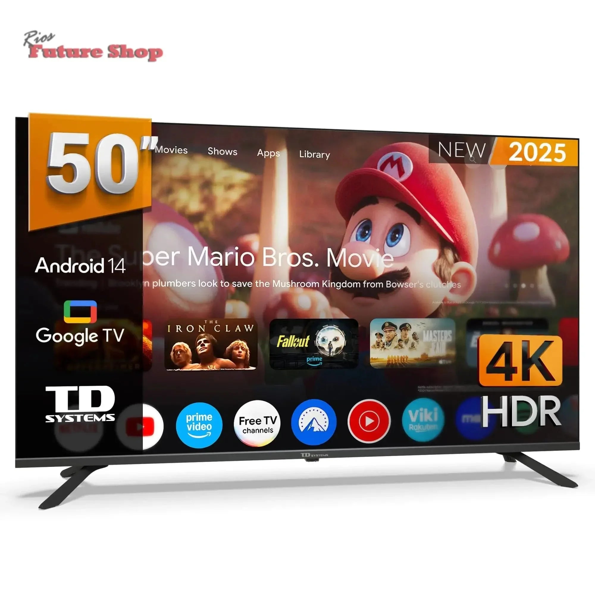 TD Systems 32" Smart HD TV - Android 14, 3-Year Warranty, Stunning Picture Quality - PRIME32C21GZ - Rios Future Shop