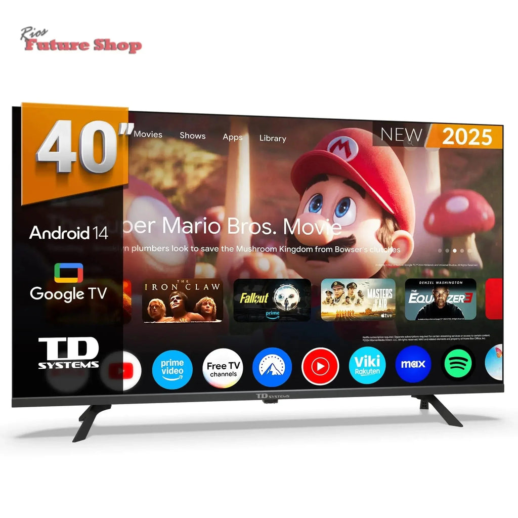 TD Systems 32" Smart HD TV - Android 14, 3-Year Warranty, Stunning Picture Quality - PRIME32C21GZ - Rios Future Shop