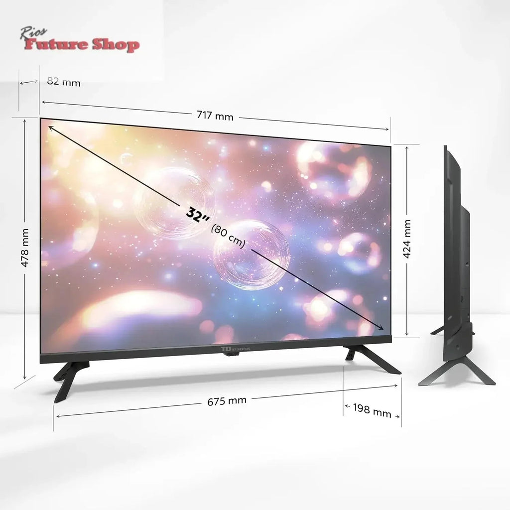 TD Systems 32" Smart HD TV - Android 14, 3-Year Warranty, Stunning Picture Quality - PRIME32C21GZ - Rios Future Shop