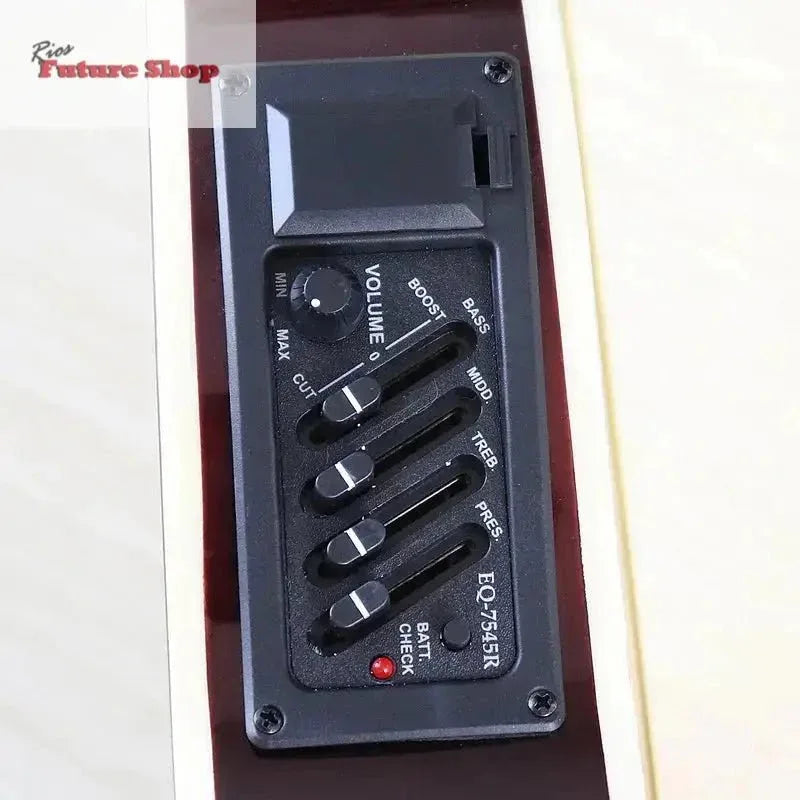 Thin Body Acoustic Electric Guitar - Rios Future Shop