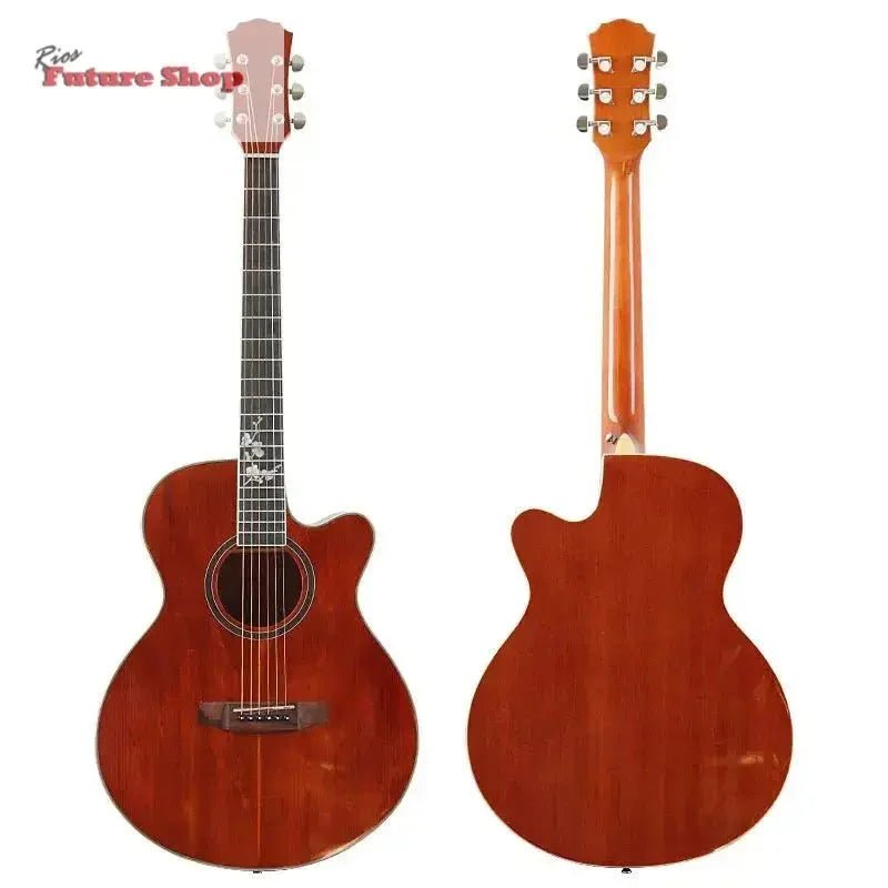 Thin Body Acoustic Electric Guitar - Rios Future Shop