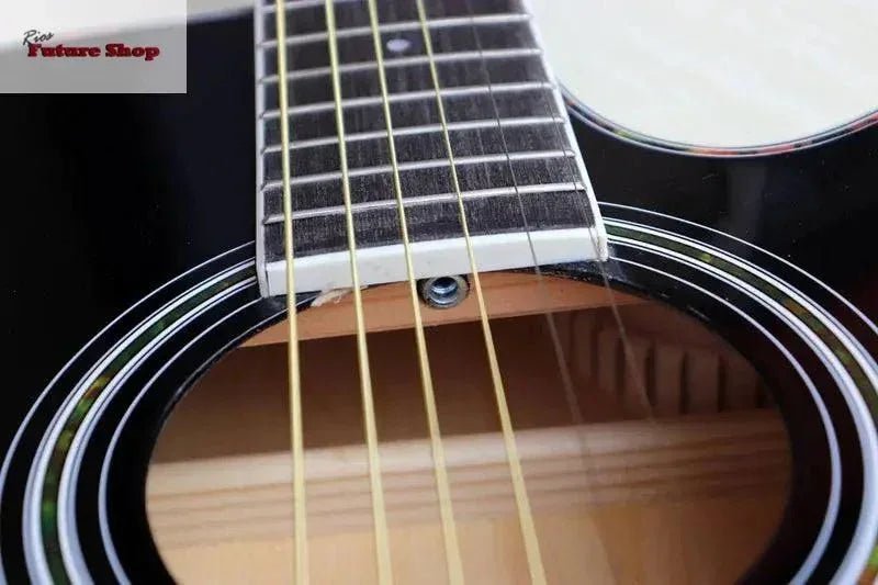 Thin Body Acoustic Electric Guitar - Rios Future Shop