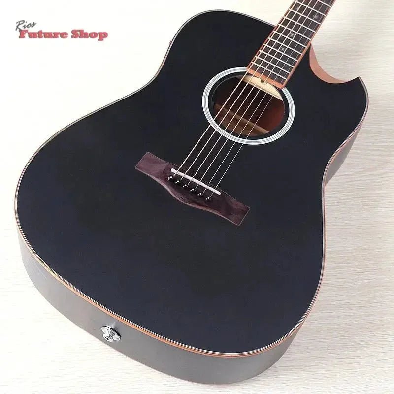 Thin Body Acoustic Electric Guitar - Rios Future Shop
