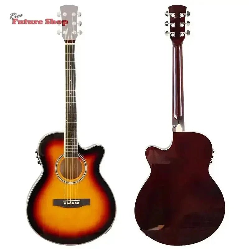 Thin Body Acoustic Electric Guitar - Rios Future Shop