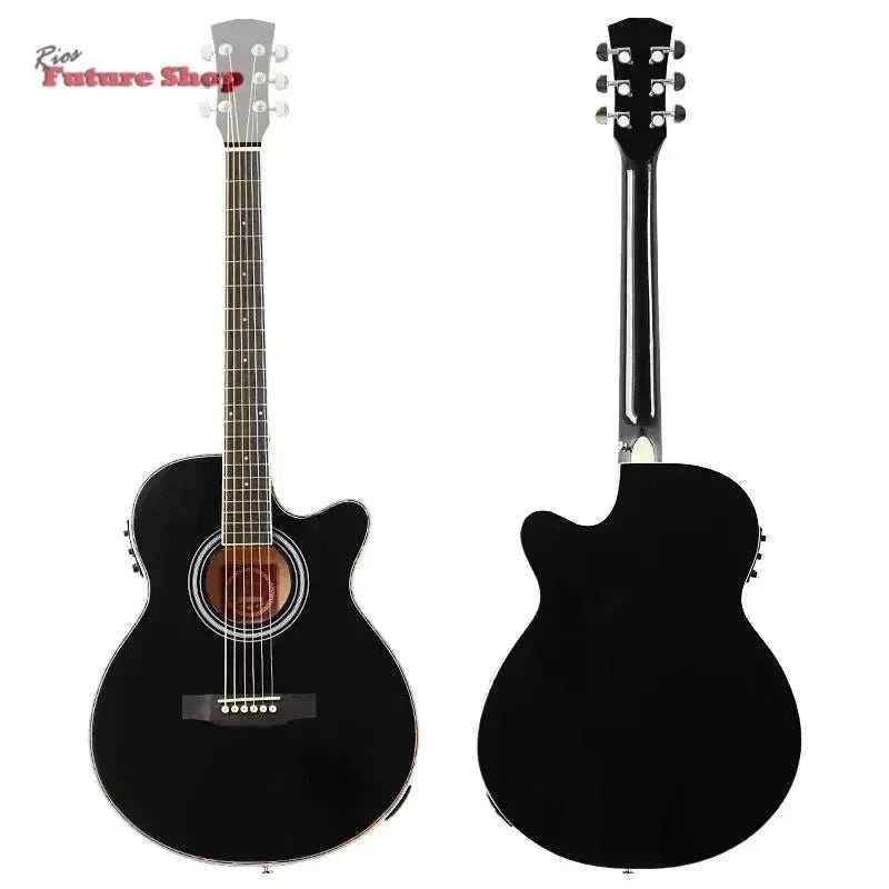 Thin Body Acoustic Electric Guitar - Rios Future Shop