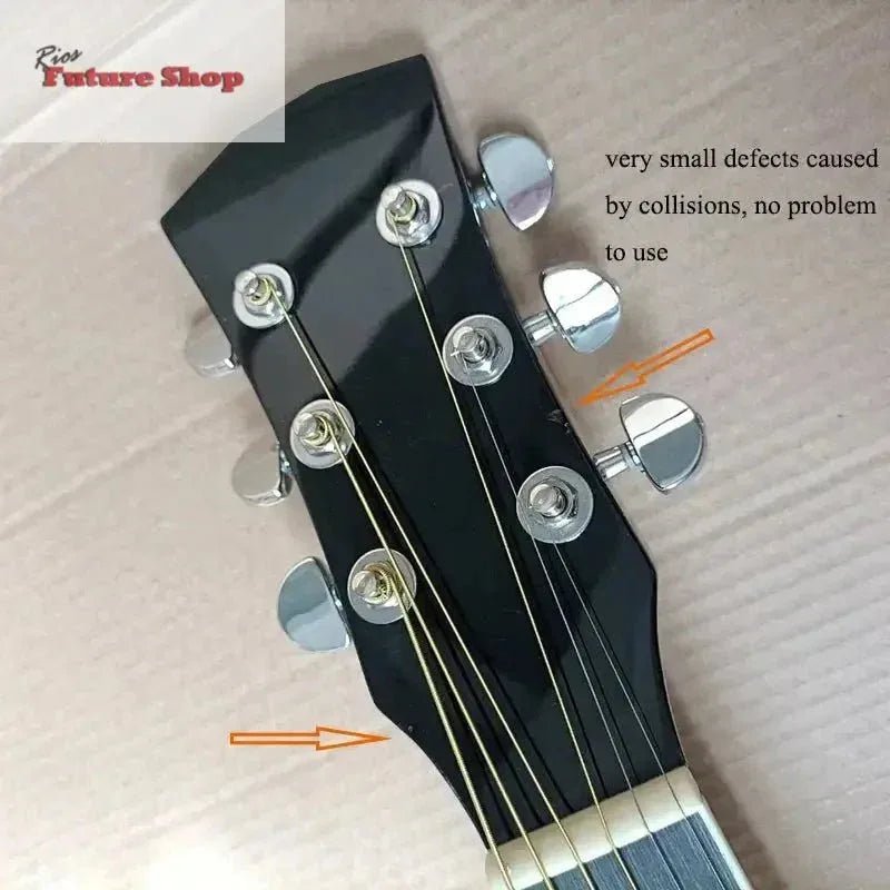 Thin Body Acoustic Electric Guitar - Rios Future Shop