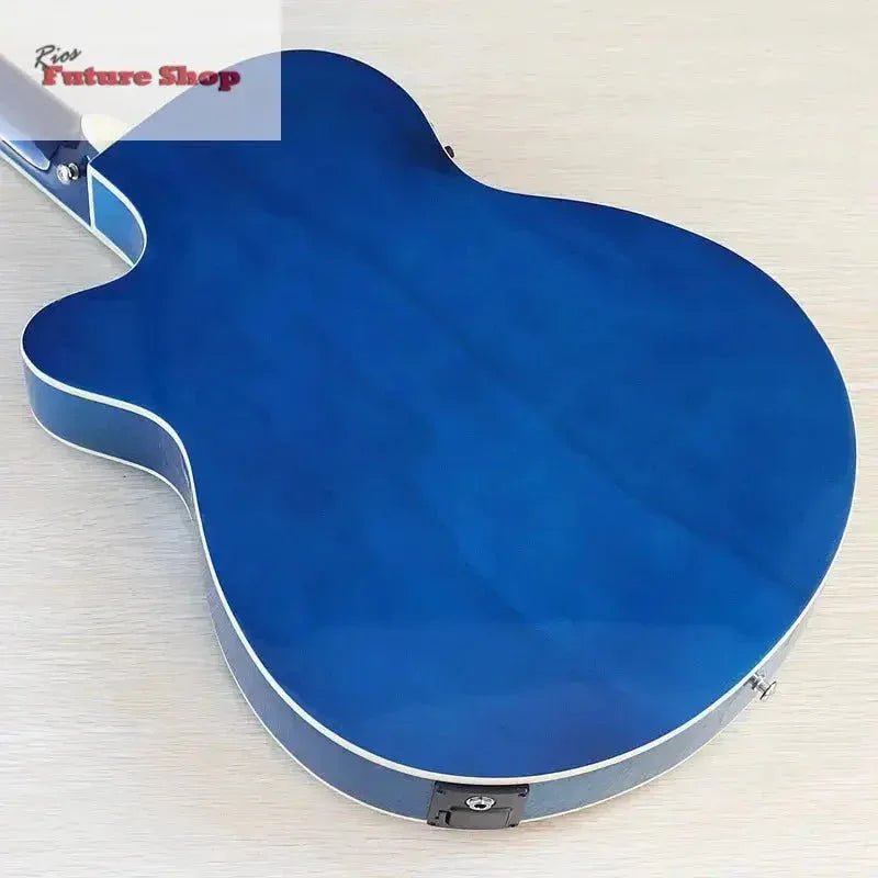 Thin Body Acoustic Electric Guitar - Rios Future Shop