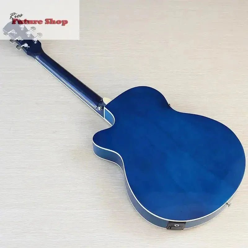 Thin Body Acoustic Electric Guitar - Rios Future Shop