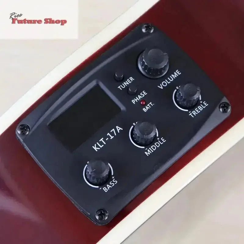 Thin Body Acoustic Electric Guitar - Rios Future Shop