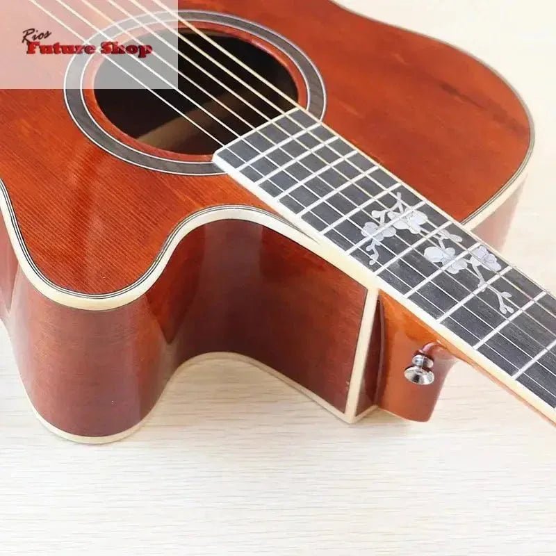 Thin Body Acoustic Electric Guitar - Rios Future Shop
