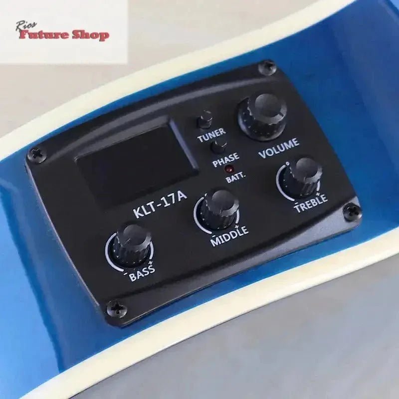 Thin Body Acoustic Electric Guitar - Rios Future Shop