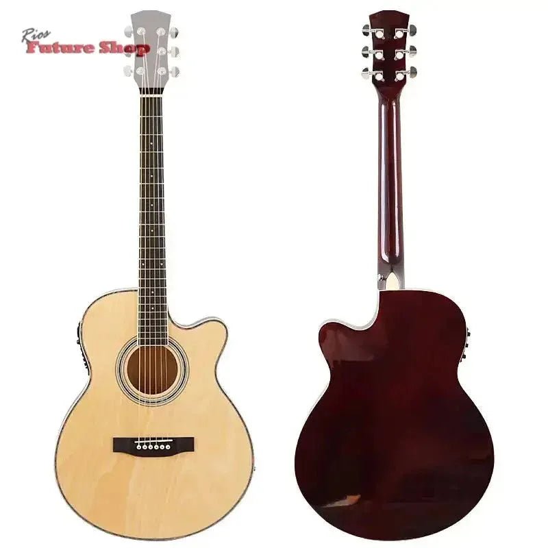 Thin Body Acoustic Electric Guitar - Rios Future Shop