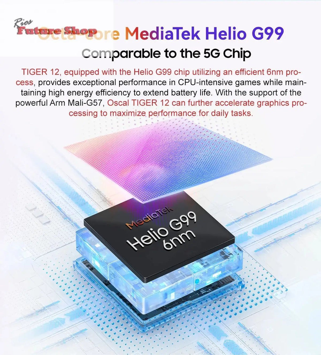 TIGER 12 Smartphone 5000mAh Battery 8GB/12GB,128GB/256GB 6.78'' DSersUSA