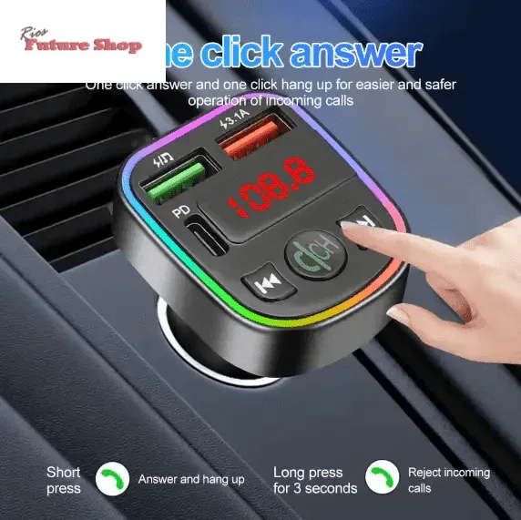 Transmissor mãos-livres carro - Rios Future Shop
