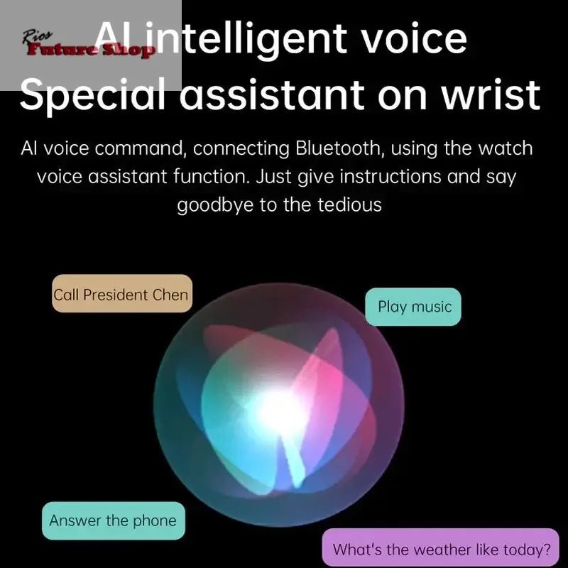 True AMOLED Sports Smart Watch - Rios Future Shop