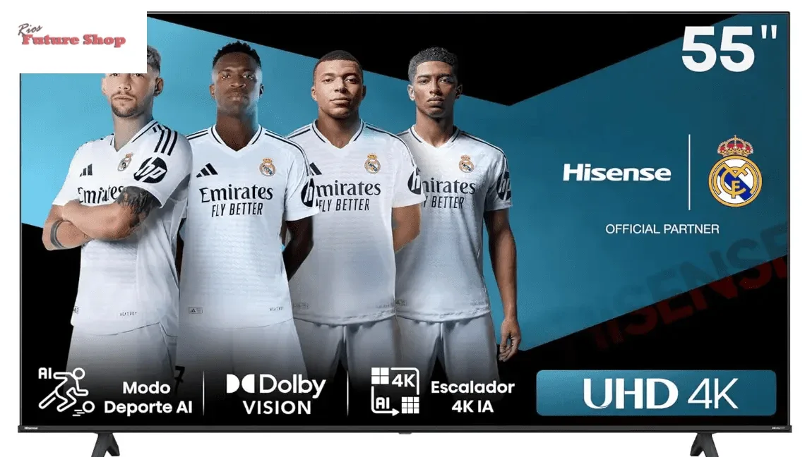 TV Hisense 55A6N - UHD 4K - Rios Future Shop