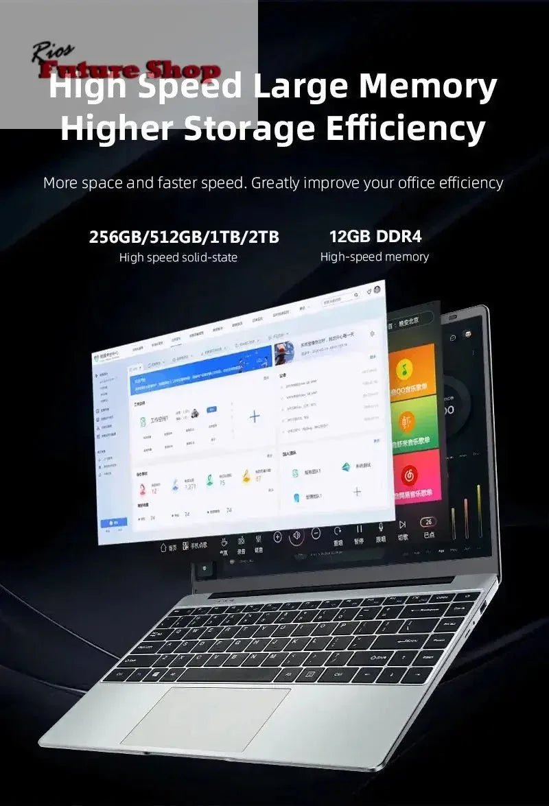 Ultra Slim i7 Laptop Computer PC 14.1" Intel Core i7 - Rios Future Shop
