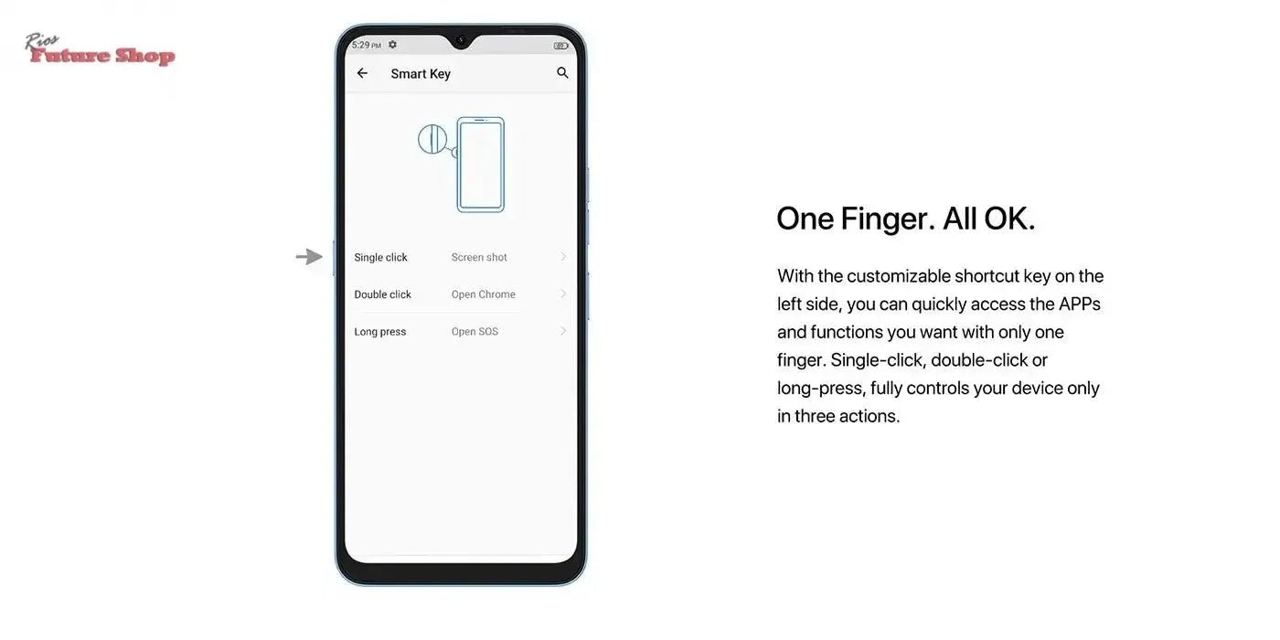 UMIDIGI A13 Pro Android Smartphone NFC 48MP AI Triple Camera 6GB 128GB 6.7" Full Display 5150mAh Global Version Cellphone - Rios Future Shop