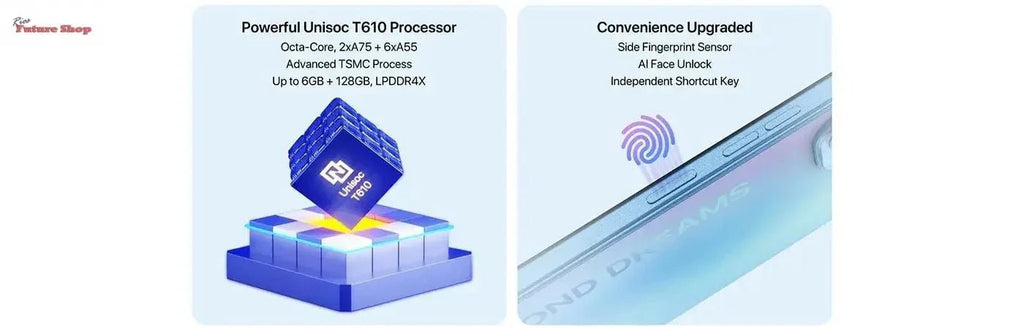UMIDIGI A13 Pro Android Smartphone NFC 48MP AI Triple Camera 6GB 128GB 6.7" Full Display 5150mAh Global Version Cellphone - Rios Future Shop
